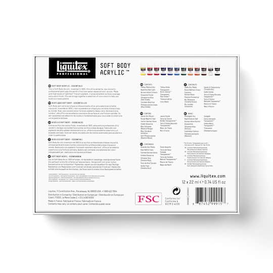 Liquitex® Professional Acrylic Soft Body Essentials Set